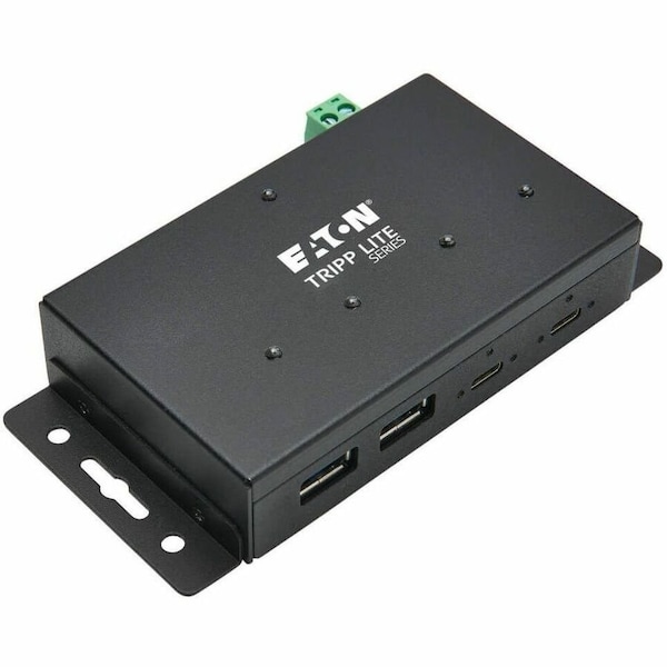 Tripp Lite USB HUB 4-PORT INDUSTRIAL 2 USB C & 2 USB-A USB 3.1 GEN 2 10GBPS U460-2A2C-IND - main