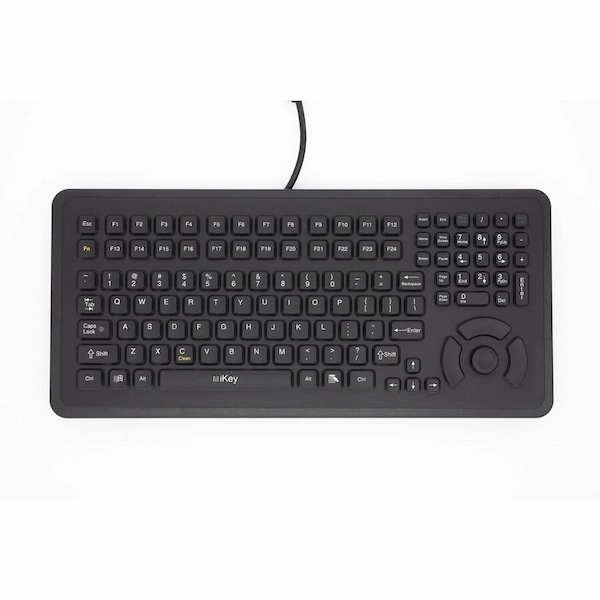 Ikey Panel Mount Keyboard with HulaPoint PMU-5K-FSR-USB - main