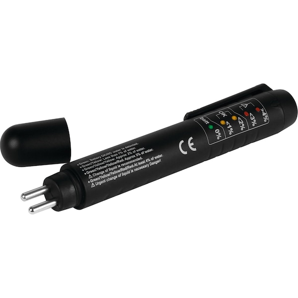 Performance Tool Brake Fluid Tester, Moisture Level, 5 LED, DOT 4 Calibrated W181 - main