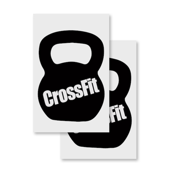 Signmission Crossfit, Vinyl Decals Only 24 Inch x 36 Inch, Vinyl Decal, 2PK DSB-2436-2PACK-Crossfit - main
