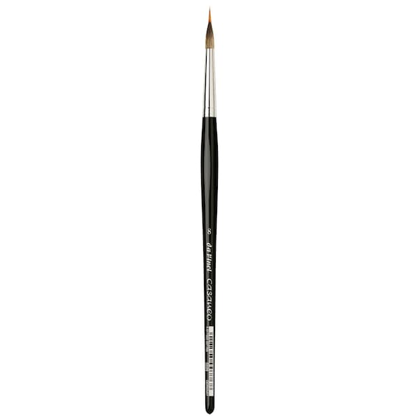 Da Vinci CASANEO Liner with inlaid COLINEO needle tip, Synthetic, Watercolor & Acrylic, Series 5599, Size 8 VA-5599_8 - main