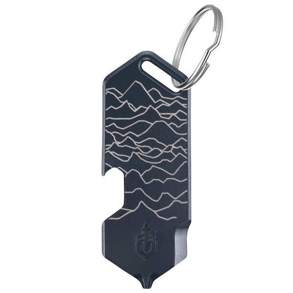 Gerber Shard DT Series Keychain Mini Multi-Tool, 3-Function, Stainless Steel, Urban Blue 1075359 - main