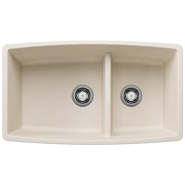 Blanco Performa Medium 1-3/4 Low Divide, Soft White 443088 - main