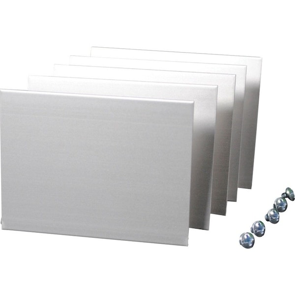 Wiremold Blank End Fitting, Gray, Aluminum ALA3810B - main