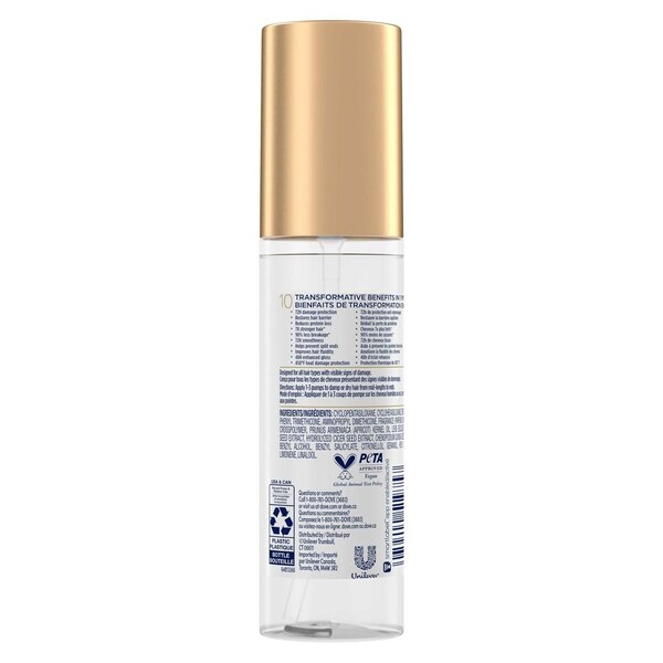 Dove Damage Therapy Intensive Repair 10 in 1 Serum, 3.3 Fluid Ounce, 6PK 64790853 - main