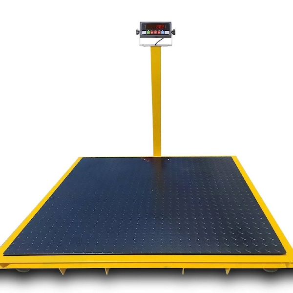 Prime Systems Prime Scales Mobile Floor Scale with Frame, Lift Channels and Pole PS-10KF-PF - main