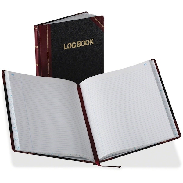 Boorum & Pease Esselte Record Rule Log Book, Black BORG21150R - main