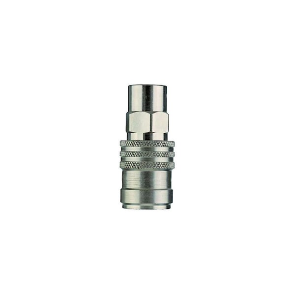 Chicago Pneumatic Safety Coupling, F076E, 3/8 in, Female, BSP 6158111750 - main