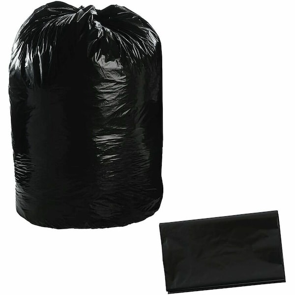 Stor-A-File 56 gal Trash Bags, 1.5 mil, Brown T4349B15 - main