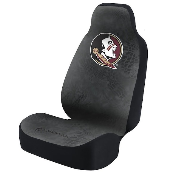 Coverking Universal Seat Cover Print 1pc, Ultimate Suede, Florida State Kryptek, w/ Black Interlock Backing USCSELA289 - main