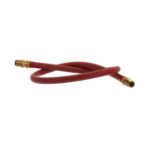 Jackson Hose with Male Fittings, 1/2in x 47in, Red 5700-004-48-24 - main