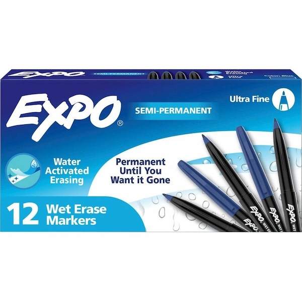 Sanford Blue Waterbased Marker, Fine Tip 16003 - main