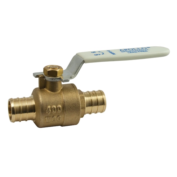 Apollo Valves LFBRASS PEX BALL VALVE LEVER H (1BARB X 1BARB - APXV11 12/BOX), 12PK 94XLF10501 - main