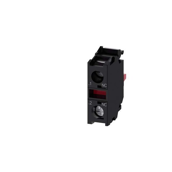 Siemens Contact module with 1 contact element, 1 NC, screw terminal 3SU1400-1AA10-1CA0-ZY19 - main