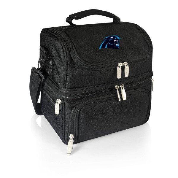Picnic Time Family Of Brands NFL Carolina Panthers - Pranzo Lunch Bag Cooler with Utensils 512-80-175-054-2 - main