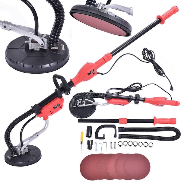 Swivel 750 Watt Drywall Sander Commercial Electric Adjustable Variable Speed Sanding Pad SW2476573 - main