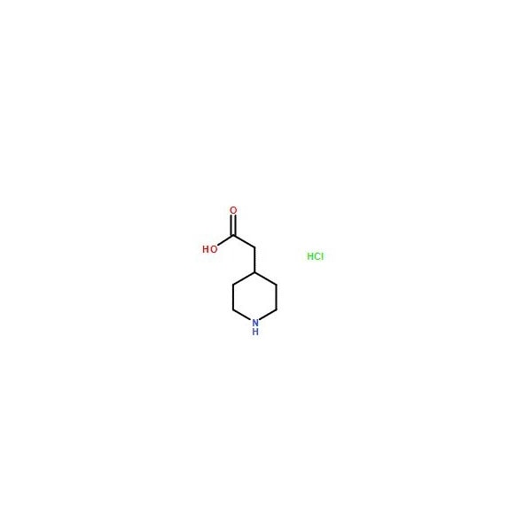 Ak Scientific Piperidine-4-acetic acid HCl (5g), CAS 73415-84-6 X3216-5g - main