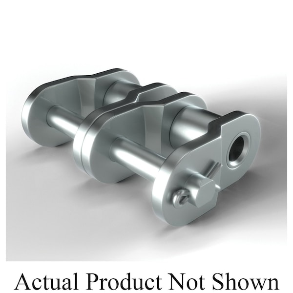 Hkk Chain British Standard Double Pitch Offset Link, #05B chain, 0.315 P, 0.091 Dia Pin, 304 SS SBS05BRHL1 - main