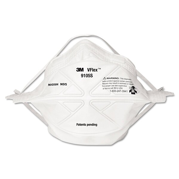 3M VFlex Particulate Respirator N95, Small, 50PK 9105S - main