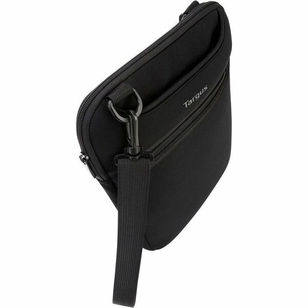 VERTICAL SLIPCASE WITH HIDEAWAY HANDLES FOR NOTEBOOK BLACK 12IN