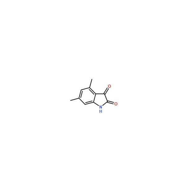 Ak Scientific 4, 6-Dimethylindoline-2, 3-dione (1g), CAS 49820-06-6 6760AB-1g - main