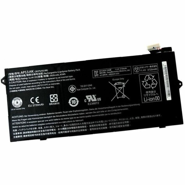 Premium Power Products Battery Acer Chromebook C720/C720p AP13J4K-ER - main