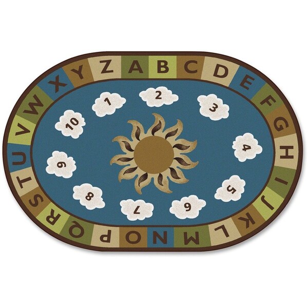 Carpets For Kids Sunny Day Learn and Play Nature Rug 94706 - main