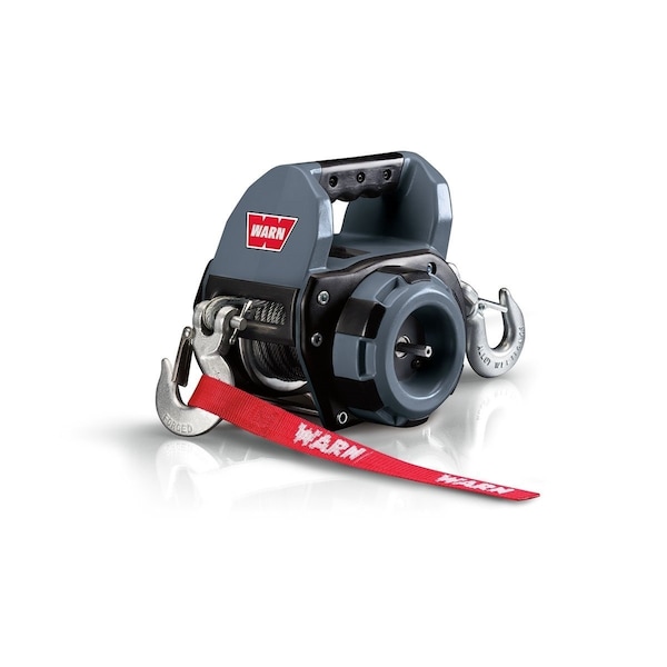 Warn Winch Portable; Powered By Standard Portable Drill; 750 Pound Line Pull Capacity; 40 Foot Steel 101570 - main