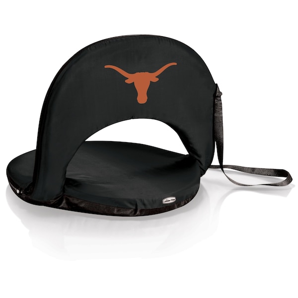 Picnic Time Family Of Brands NCAA Texas Longhorns Oniva Stadium Seat - Reclining Bleacher Seat with Back Support 626-00-179-194-1 - main