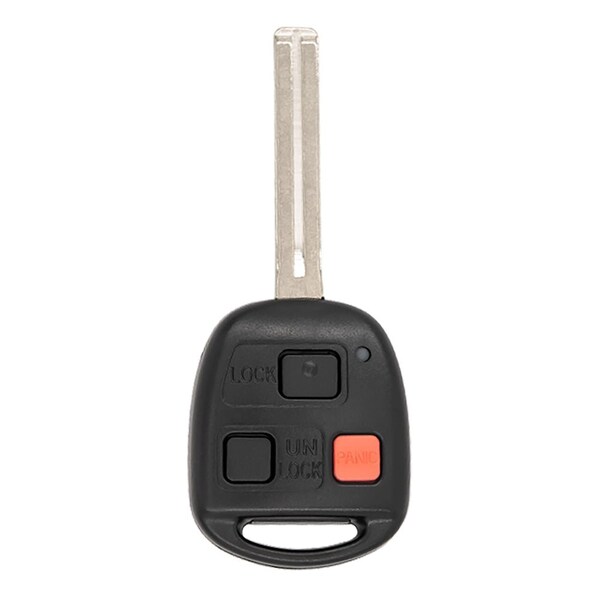 Aks Keys 1998 - 2000 Lexus LX470 Key Fob 3B FCC# HYQ1512V - 4C Chip - 89070-60080 - Long Blade RC-LEXUS-40C - main