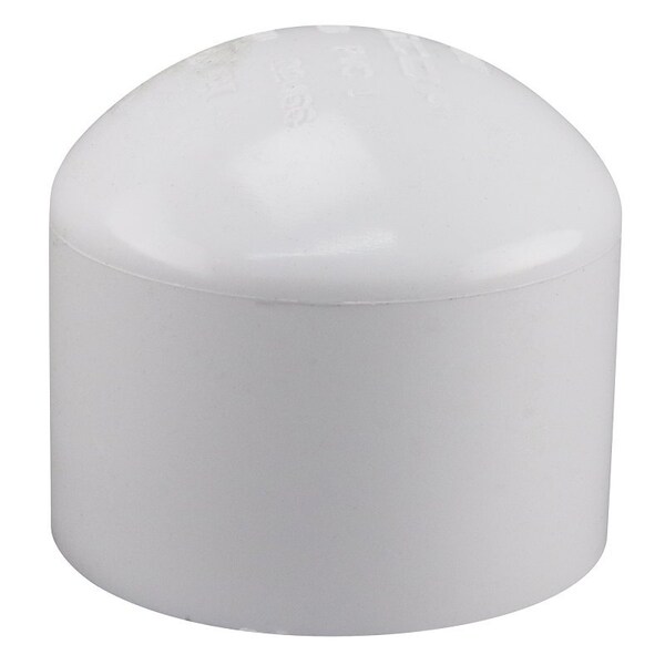 Ipex 1 1/2IN PVC SCH40 CAP SOC WHITE XIRTEC140 447015 - main