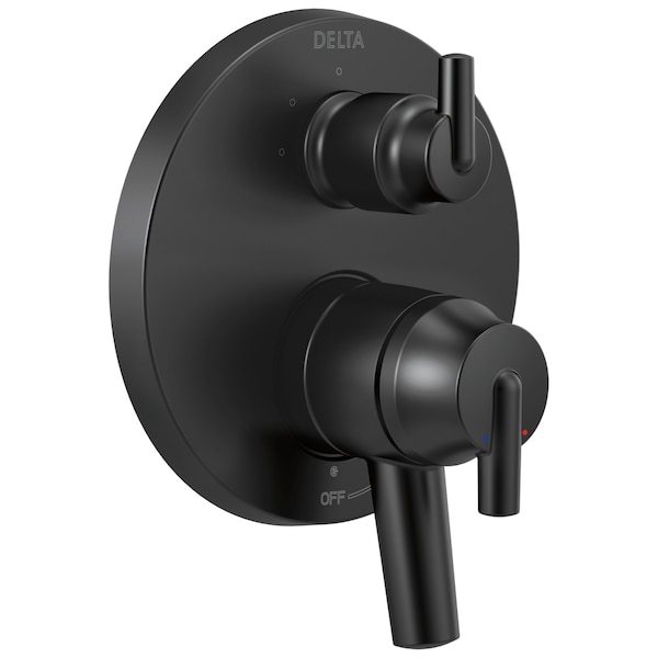 Delta Trinsic Contemporary Monitor 17 Series Valve Trim with 3-Setting Integrated Diverter T27859-BL - main