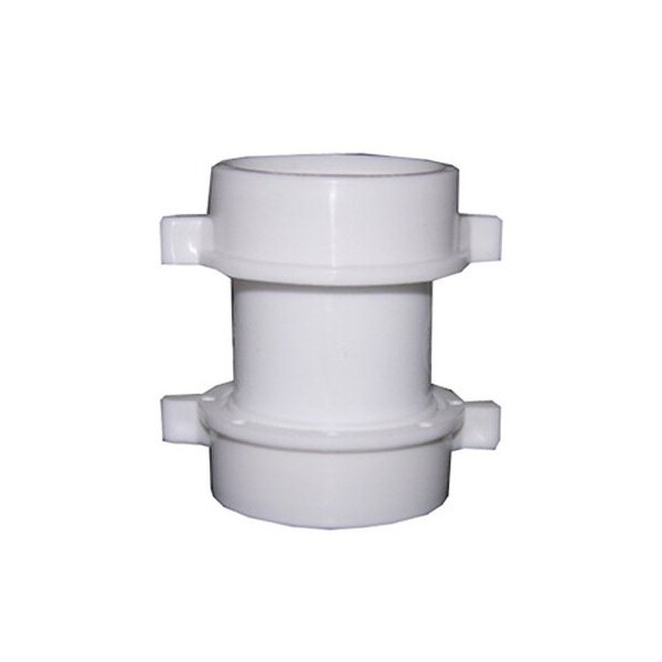 Larsen Supply Co 1-1/2Wht Drain Coupling 03-4271 - main