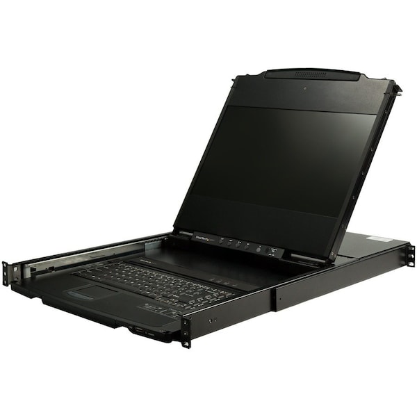 Startech.Com Dual Rail 1U 17in Rackmount KVM Console RKCOND17HD - main