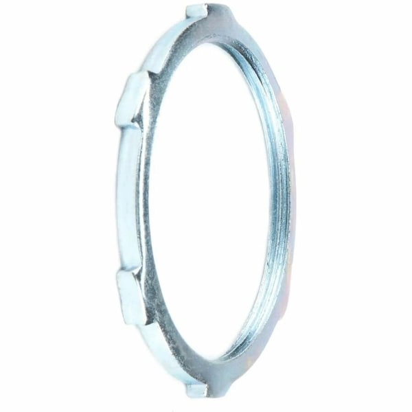 Dottie Conduit Fitting Locknut, 2 in, Threaded, Steel, Zinc Plated LN200 - main