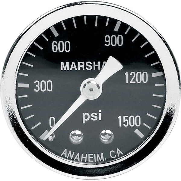 Allstar Performance 1.5 in. Dia. 0-1500 PSI Dry Type Pressure Gauge ALL80218 - main