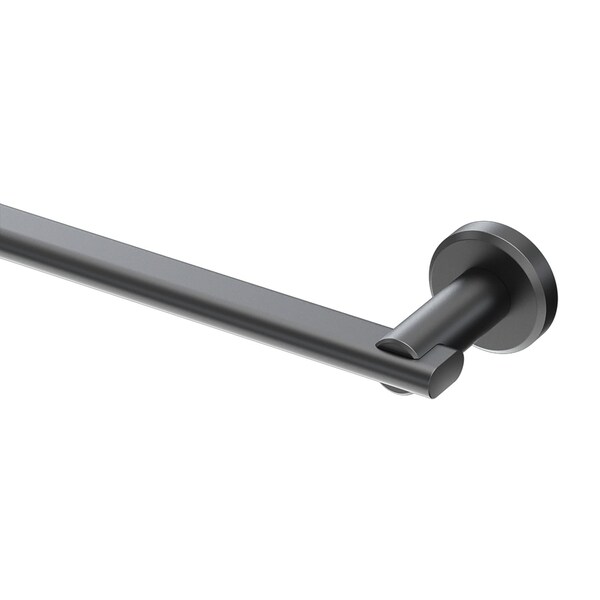 Gatco Locke 24 in Towel Bar, Matte Black 5450MX - main