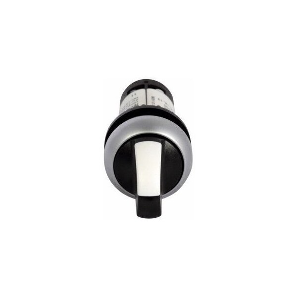 Eaton Selector Switches Knob 2NO 3 Position Black/White EA Non-Illuminated C22-WRK3-K20 - main