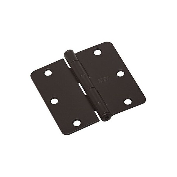 National Hardware BLK 3 1/4 Radi Hinge N830-430 - main