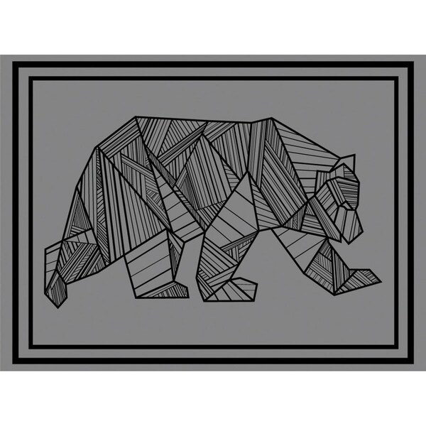 Kuma Outdoor Gear KUMA KM-RVMB-GB-12 Bear Outdoor Mat - 12ftx 9ft , Gray/Black 480-KM-RVMB-GB-12 - main