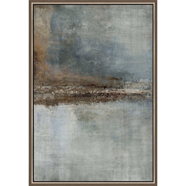 Homeroots Wednesday Silver Floater Frame Print Wall Art 526002 - main