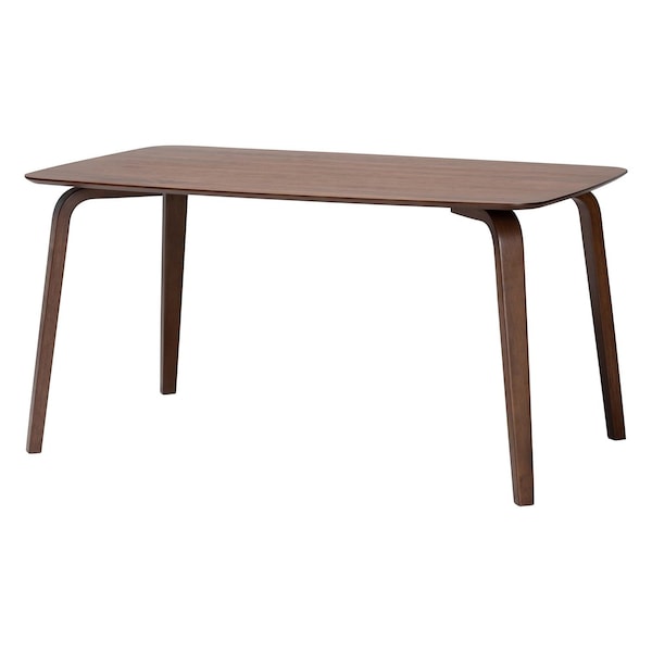Baxton Studio Billie Dining Table, Mid-Century Style Centerpiece Seats 4-6 in Kitchen or Dining Room 268-14656-ZORO - main
