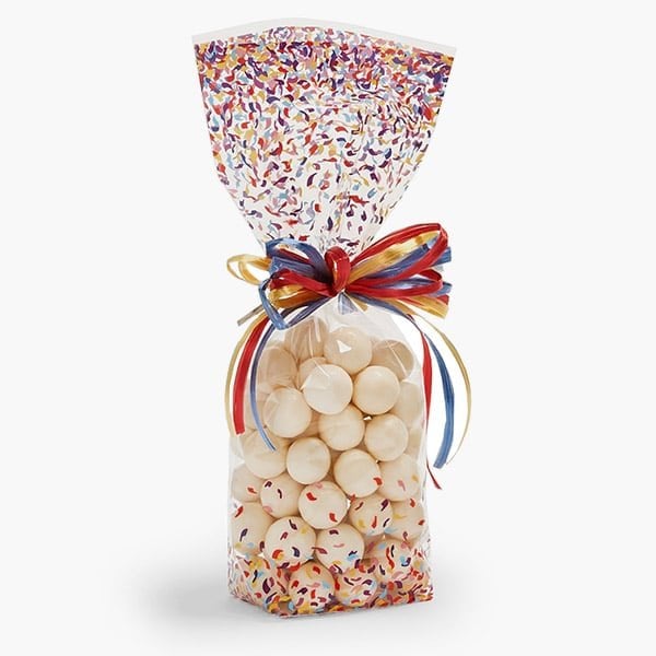 Nashville Wraps Confetti Sprinkles 1.4 mil Cello Bags, 2.75x2x10.5, 100PK 94142 - main