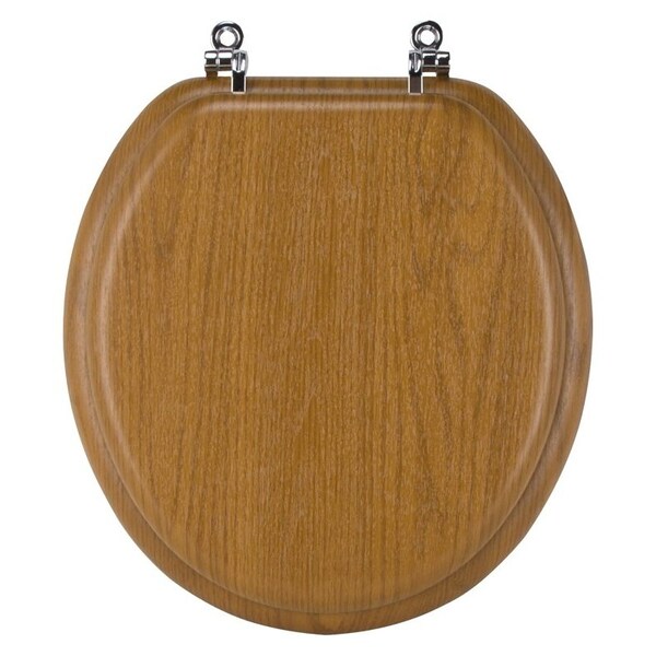 Prosource Toilet Seat Natl Oak Fnsh 17In T-17WO-3L-C - main