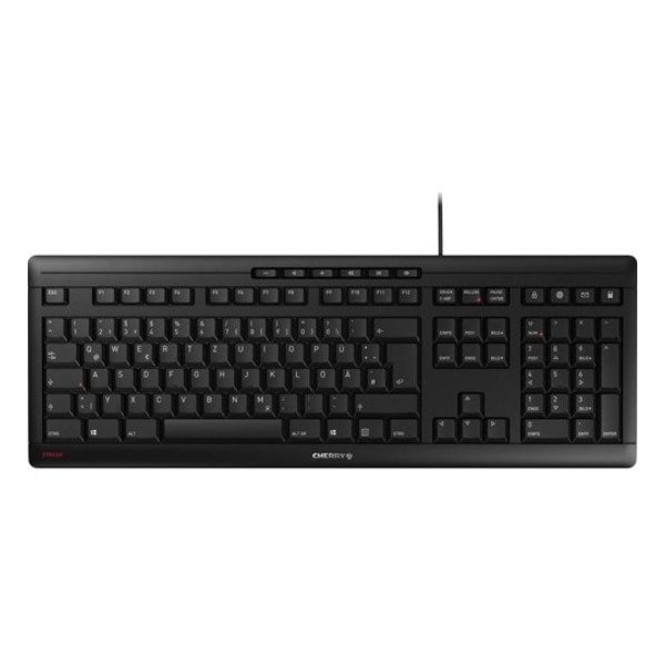 Cherry STREAM KEYBOARD, corded, black UK English JK-8500DE-2 - main