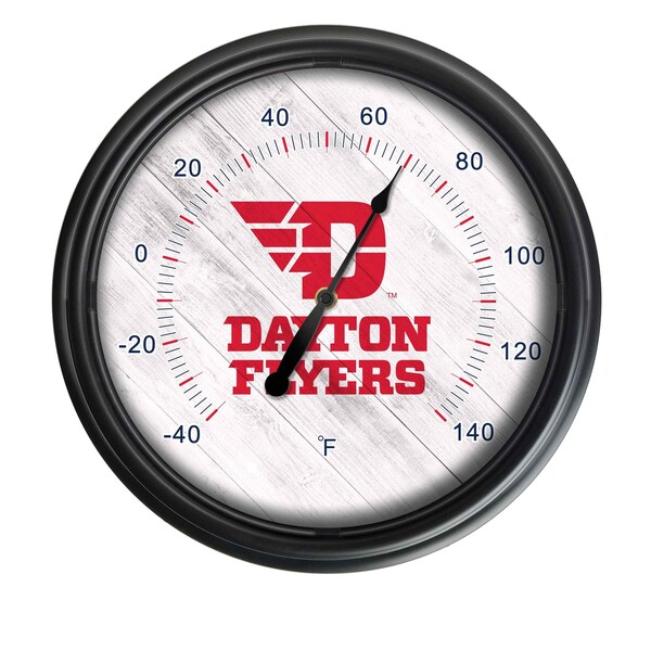 Holland Bar Stool Co University of Dayton Indoor/Outdoor LED Thermometer ODThrm14BK-08DytnUn - main