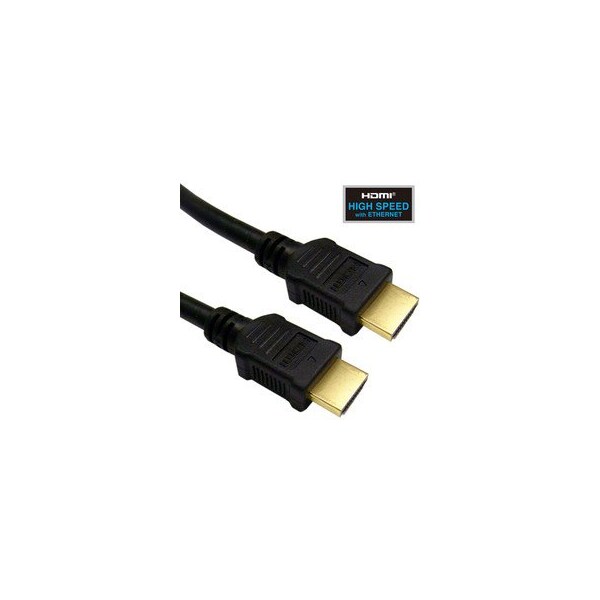 Cable Wholesale Plenum HDMI Cable, 4K at 30Hz, High Speed w/ Ethernet, CMP, HDMI Male, 24 AWG, 25 foot 11V3-41125 - main