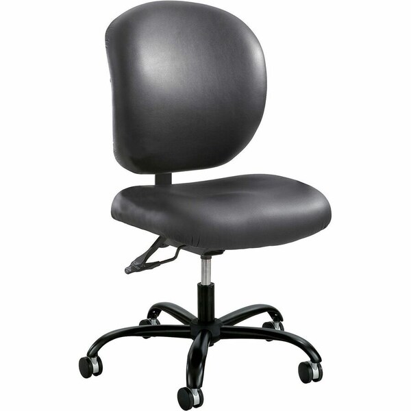 Safco Safco Alday 24/7 Task Chair, Black Vinyl 3391BV - main