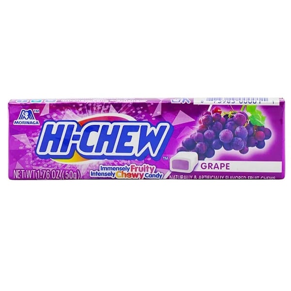 Hi-Chew Candy, Stick, Grape, 1.76 oz 694044 - main