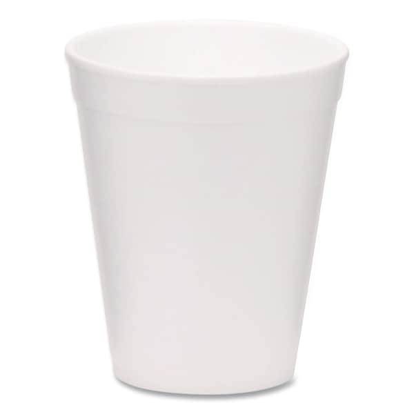 Wincup Foam Drink Cups, 10 oz, White, 1000PK 221969 - main